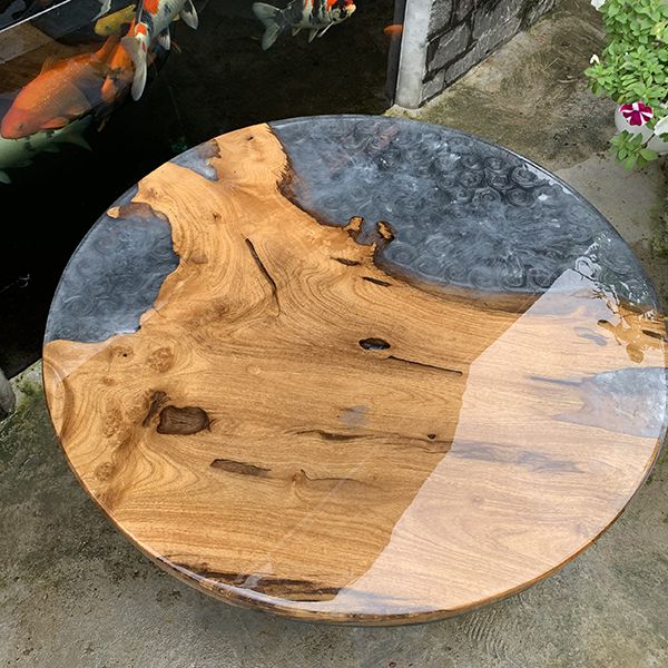 bàn trà gỗ epoxy resin